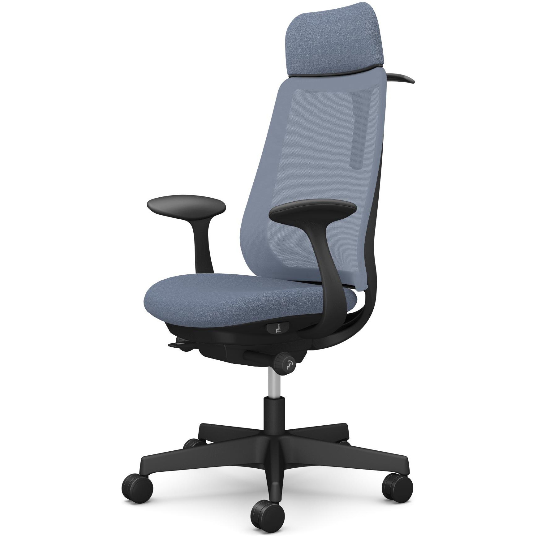 CF26ZR F1K4 ポータムシリーズ/固定肘/背メッシュ/EXスタンダードタイプ/ブラックボディ/ハンガー有/ランバー無/ウレタンキャスター 1脚 オカムラ(岡村製作所) 【通販モノタロウ】