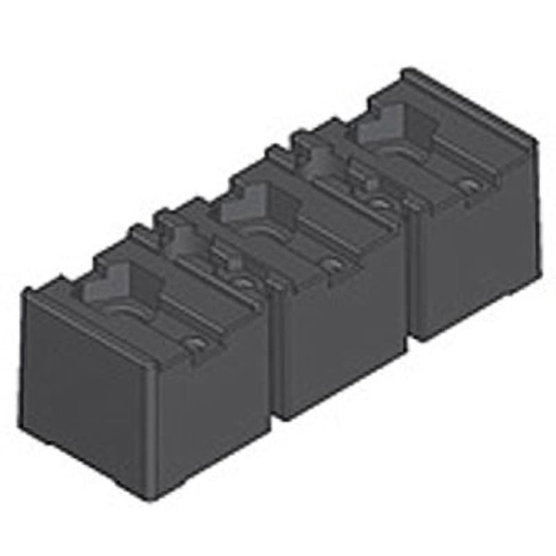 BP34-40LT-B バーホルダ ラグ端子タイプ 1セット(10個) 日東工業 【通販モノタロウ】 7,038円