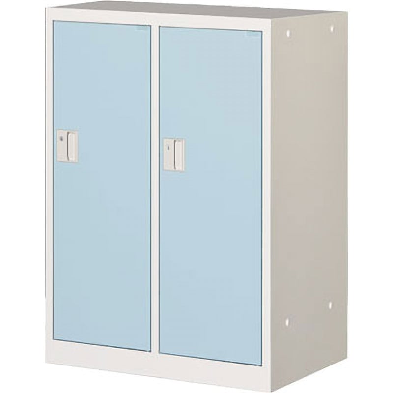 キューブBOX 鍵付きロッカー ハイタイプ ブルー