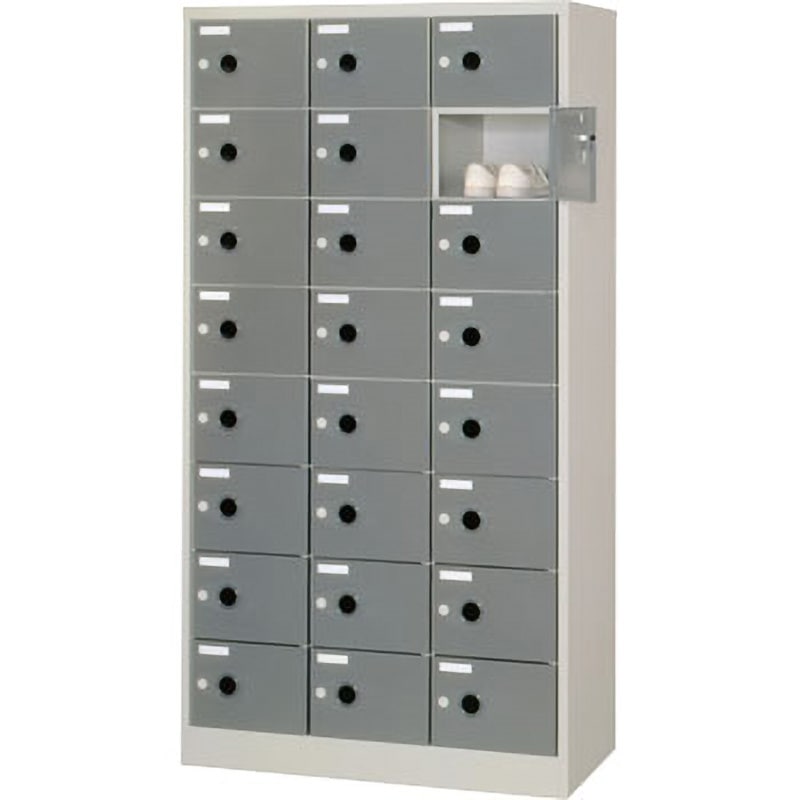 RFSC-24P シューズロッカー SCタイプ ノーブランド 24人用(棚板無)タイプ   RFSC-24P