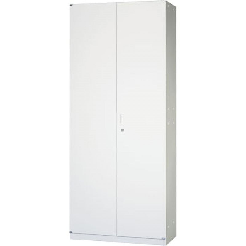 RFUAH-W21B 壁面スチール収納両開戸セット ベース・アジャスター付 ノーブランド オフホワイト色 高さ2160mm  RFUAH-W21B