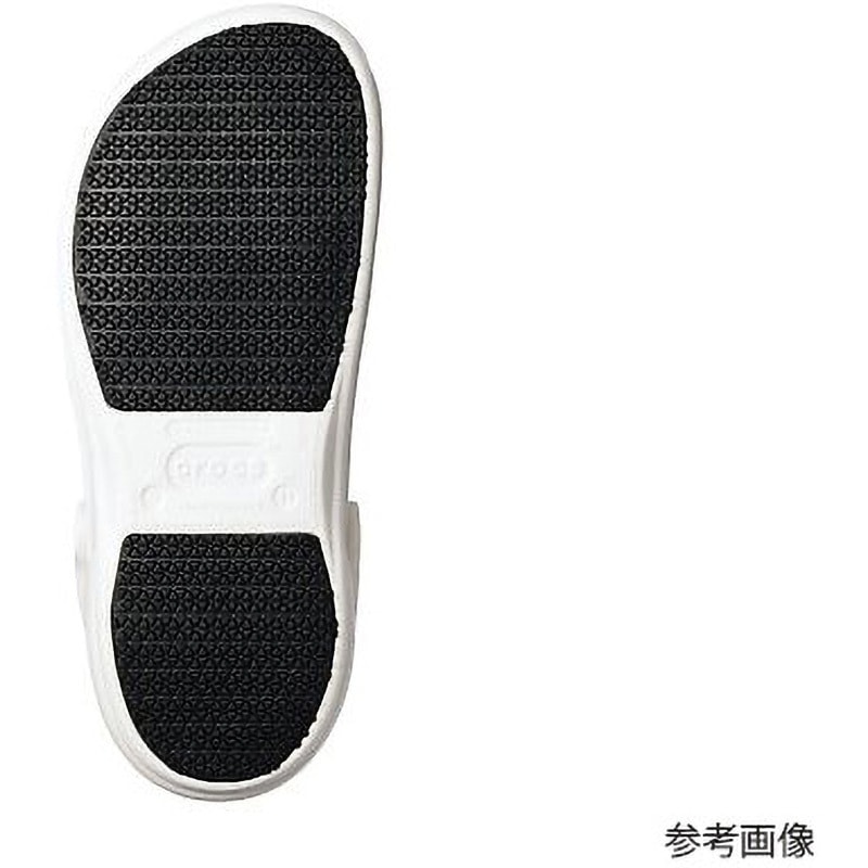 10075-100 24 ビストロ WHITE 10075-100 crocs 穴あきタイプ