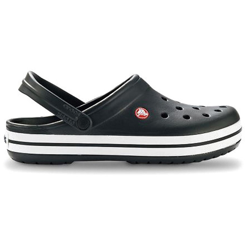 【未使用】クロックス crocs パンク カスタム　クロックバンドブラック crocs クロックス パンク カスタム クラシック（ケイマン）黒