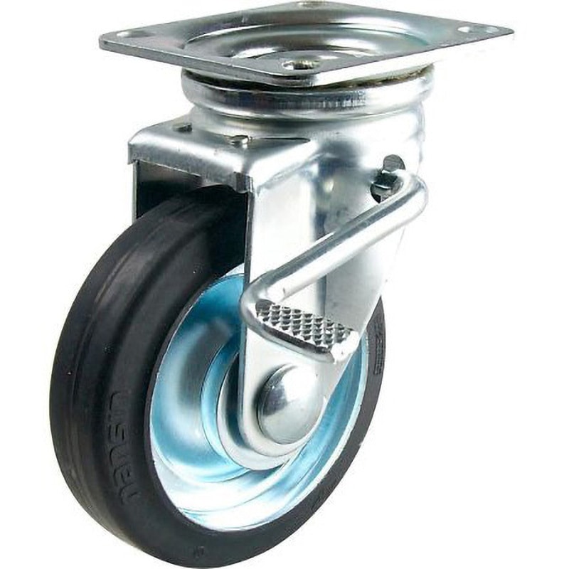 STM-200VS W-3R 産業用キャスター STMシリーズ ナンシン ストッパー付