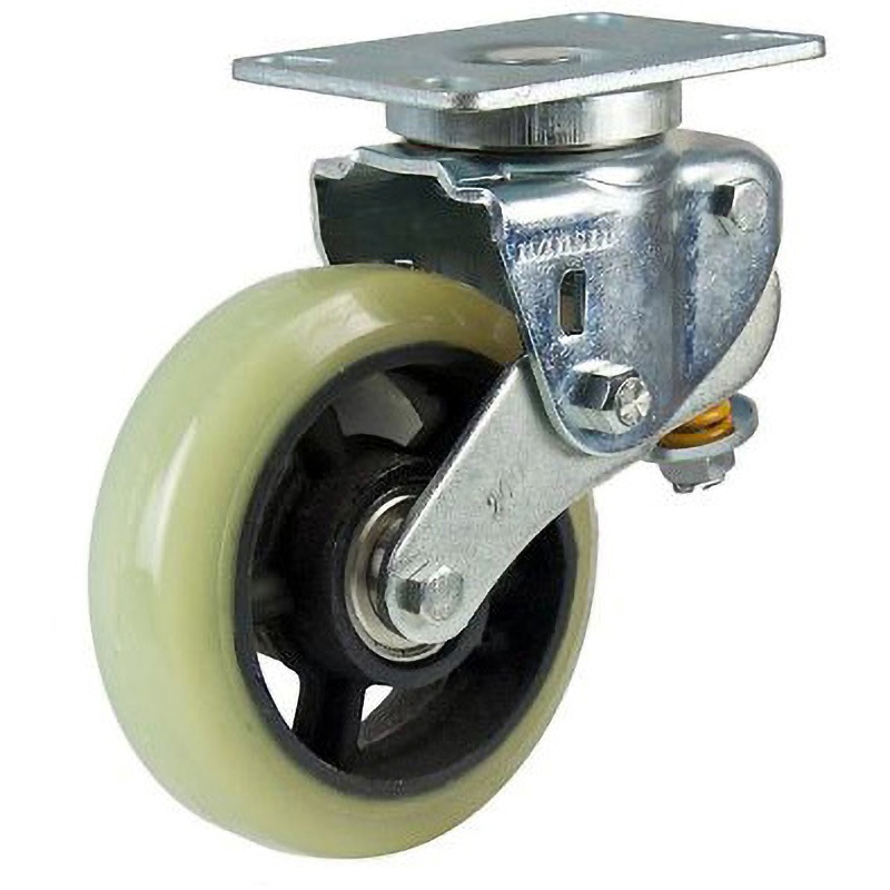 8008-1-T1-UF-320(FCD) 牽引用キャスター 8008-1-T1シリーズ ナンシン ウレタン車輪 取付高230～250mm