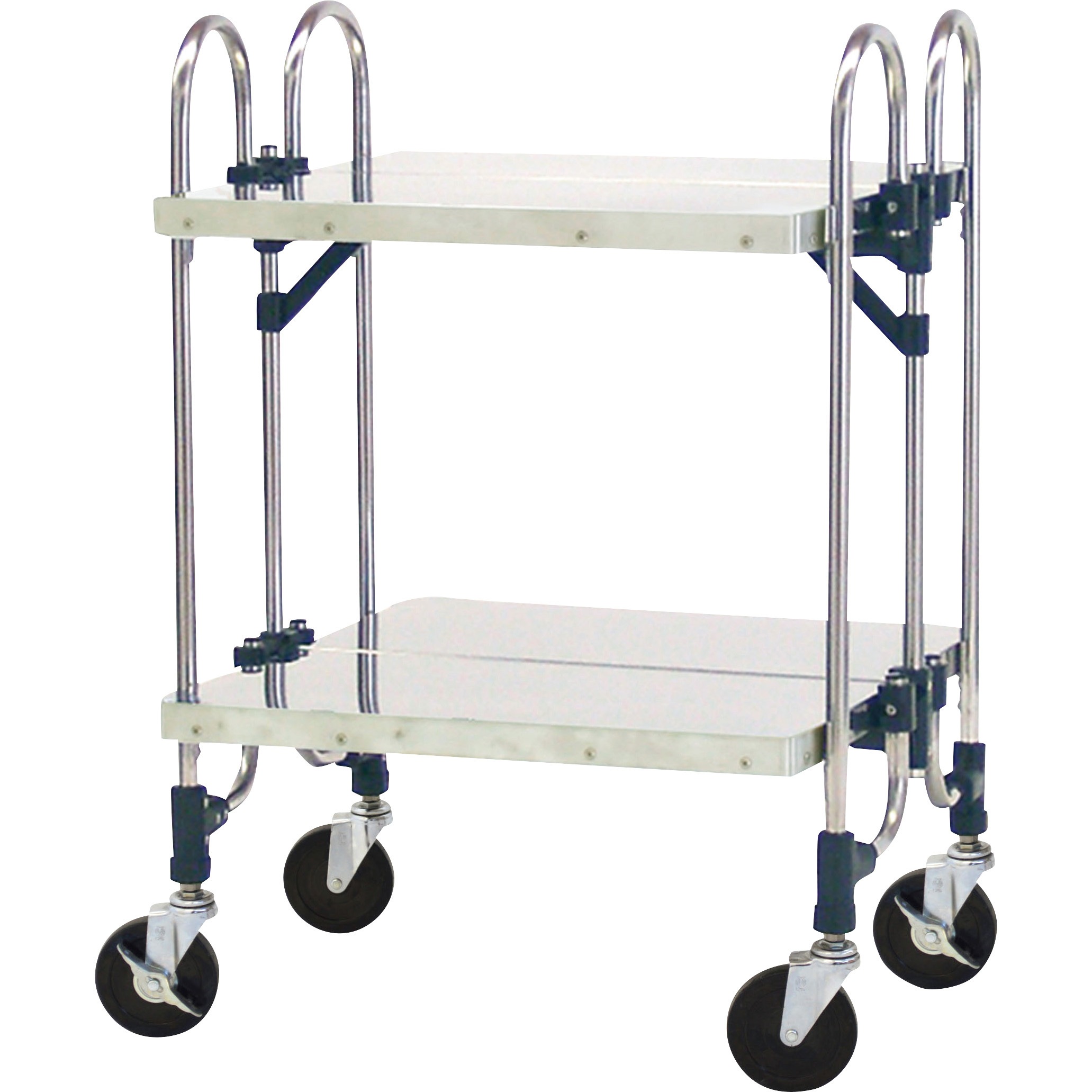 ステンレス製 折りたたみ式ワゴン 導電仕様 トクヤマ 【通販モノタロウ】