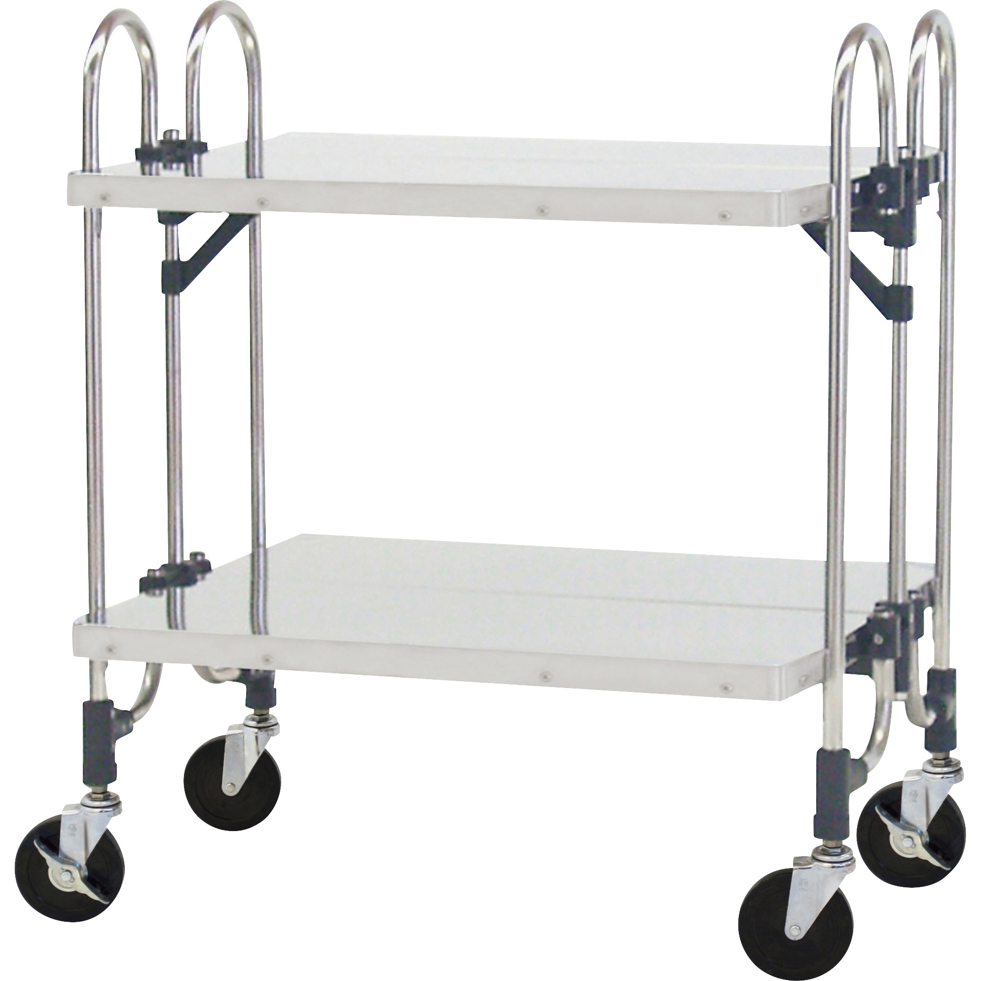 ステンレス製 折りたたみ式ワゴン 導電仕様 トクヤマ 【通販モノタロウ】