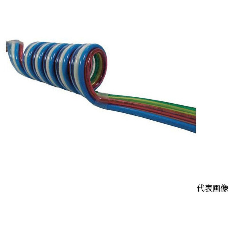 耐水性マルチスパイラル 8mm/使用範囲1480mm