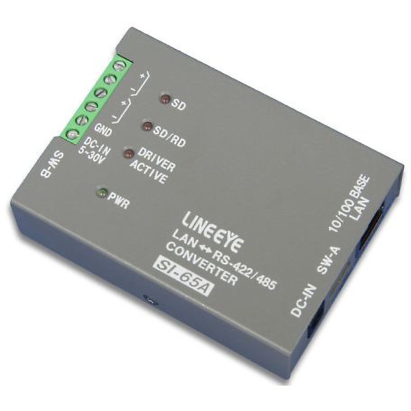 SI-65A インターフェースコンバータ LAN<=>RS-422/485 SI-65シリーズ 1