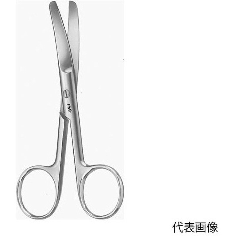 BC413R 外科剪刀 クーパー スタンダード 鈍/鈍 反 BCシリーズ 1個 ビー・ブラウンエースクラップ 【通販モノタロウ】