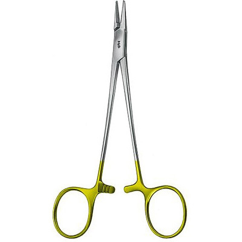 BM013R 超硬チップ付持針器 ベビー・クライルウッド 全長150mm 1個 ビー・ブラウンエースクラップ 【通販モノタロウ】