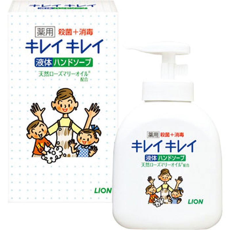 キレイキレイ薬用ハンドソープ箱入(液体) 1箱(250mL×250個) ライオン特販 【通販モノタロウ】