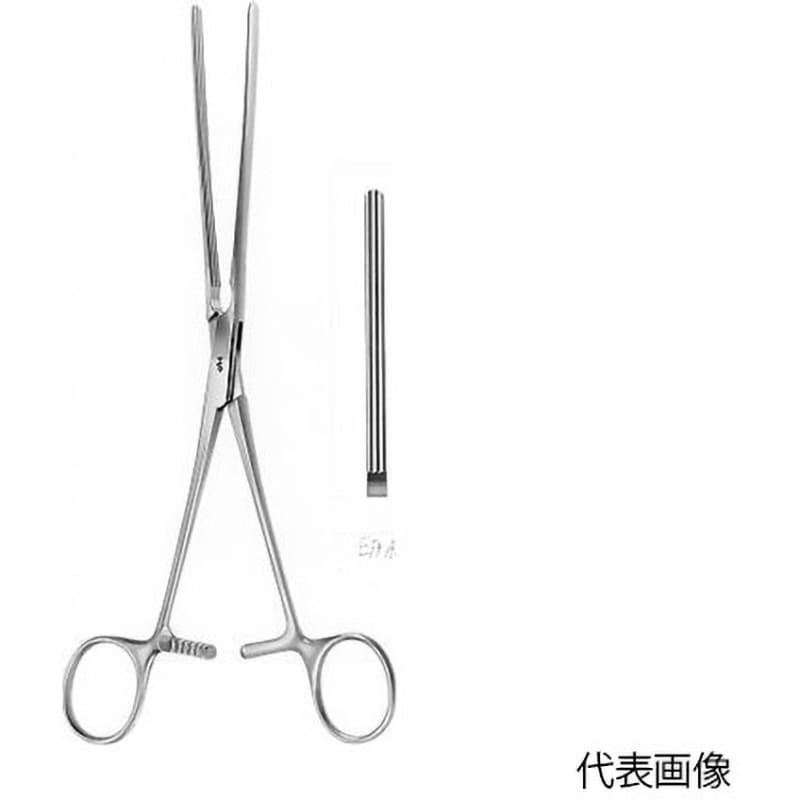 EA155R 腸鉗子 コッヘル 強弾性 反 EAシリーズ ビー・ブラウンエースクラップ 全長22cm  EA155R