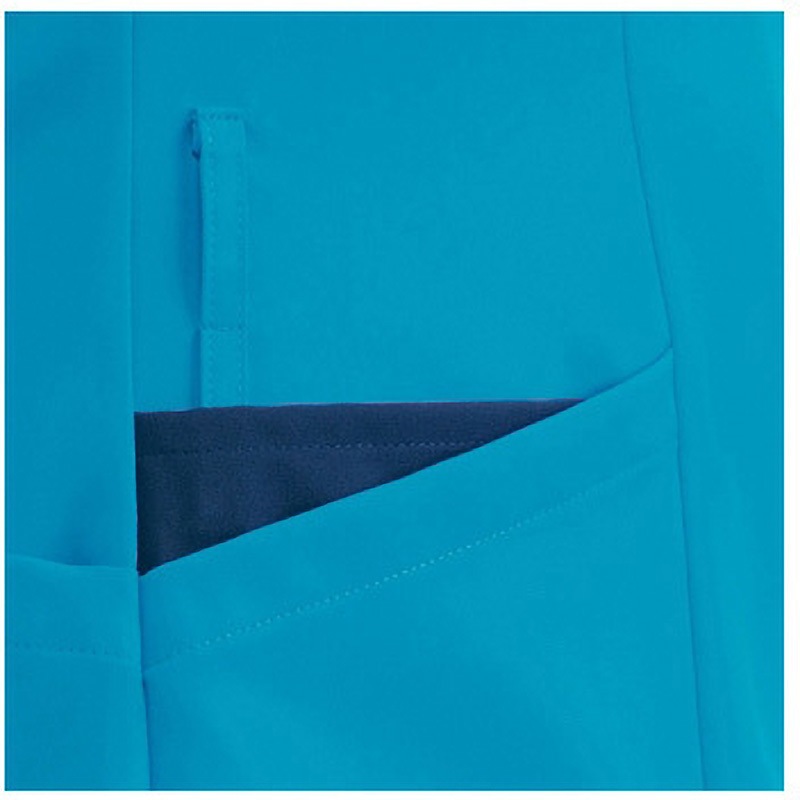 R8996-31 半袖スクラブジャケット メンズ ターコイズ R8996-31シリーズ ヤギコーポレーション サイズ3L