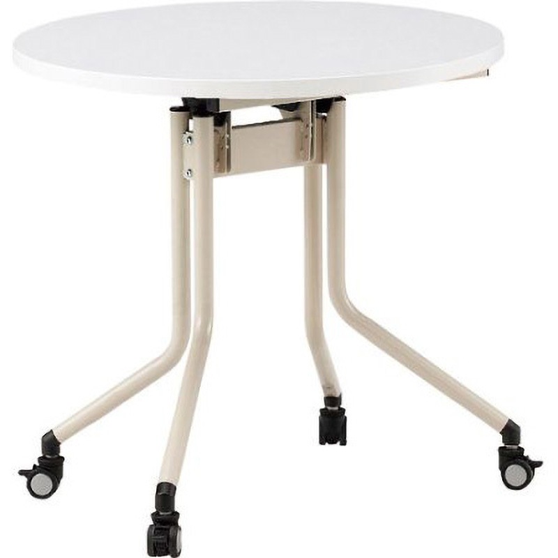 FRC-750-WH 天板跳ね上げ式 ホールディングテーブル FRC-750 ホワイト TOKIO(藤沢工業) 高さ720mm