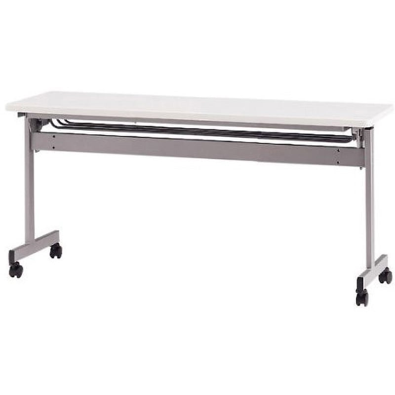 HSN-1545-W 天板跳上式スタックテーブル パネルなし 天板色：ホワイト TOKIO(藤沢工業) 高さ720mm間口1500mm奥行450mm  HSN-1545-W