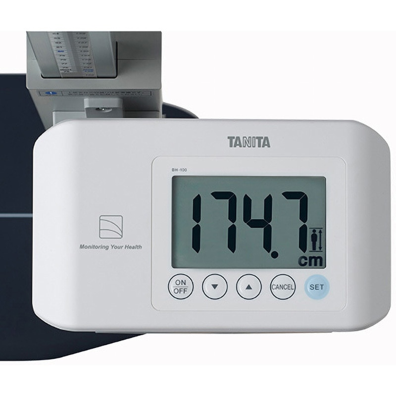 BH-100-BR デジタル手動身長計 ドットコード読み取り方式、カーソル