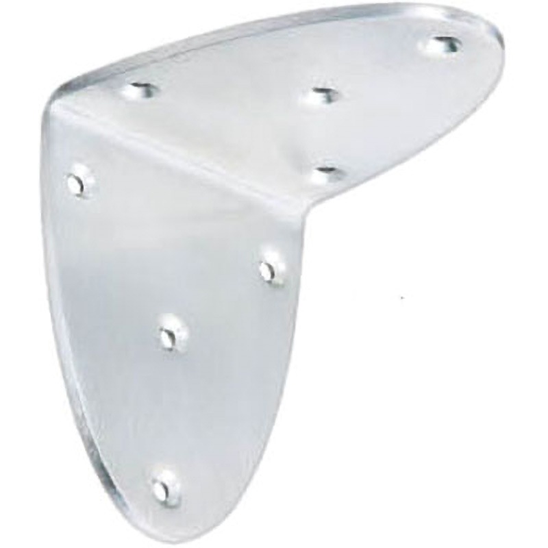 TBR2-HL/3L ステンレス製ワイド棚受け MIZUKAMI(水上) ヘアーライン仕上  1箱(10個)