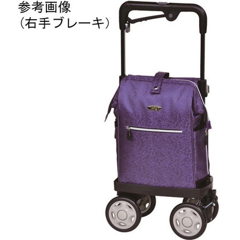No.834 ウォーキングキャリー アイカートネオ2 No.834シリーズ 須恵廣工業 容量14L ローズパープル色 本体幅210mm奥行380mm高さ648～860mm