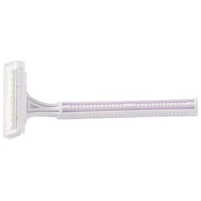 200085 ドルコ2枚刃 首振り 250本 昭和刷子 ホワイト色