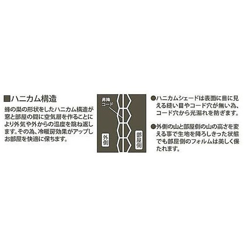 monokuro_______.　ハニカムシェード ハニカムシェード 彩 プレーンタイプ 無地 シングルタイプ L6319
