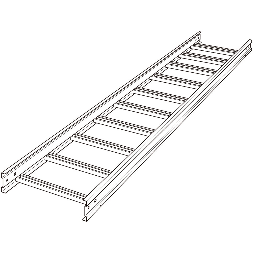 S-QR80 直線ラック ネグロス電工 1個 S-QR80