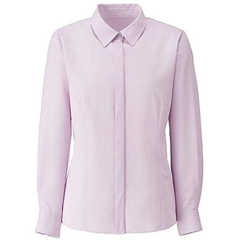 HW4163A-9-9 シャドーストライプ長袖ブラウス ピンク 4163A9号 crocs アクセループ付き 女性用 6,158円