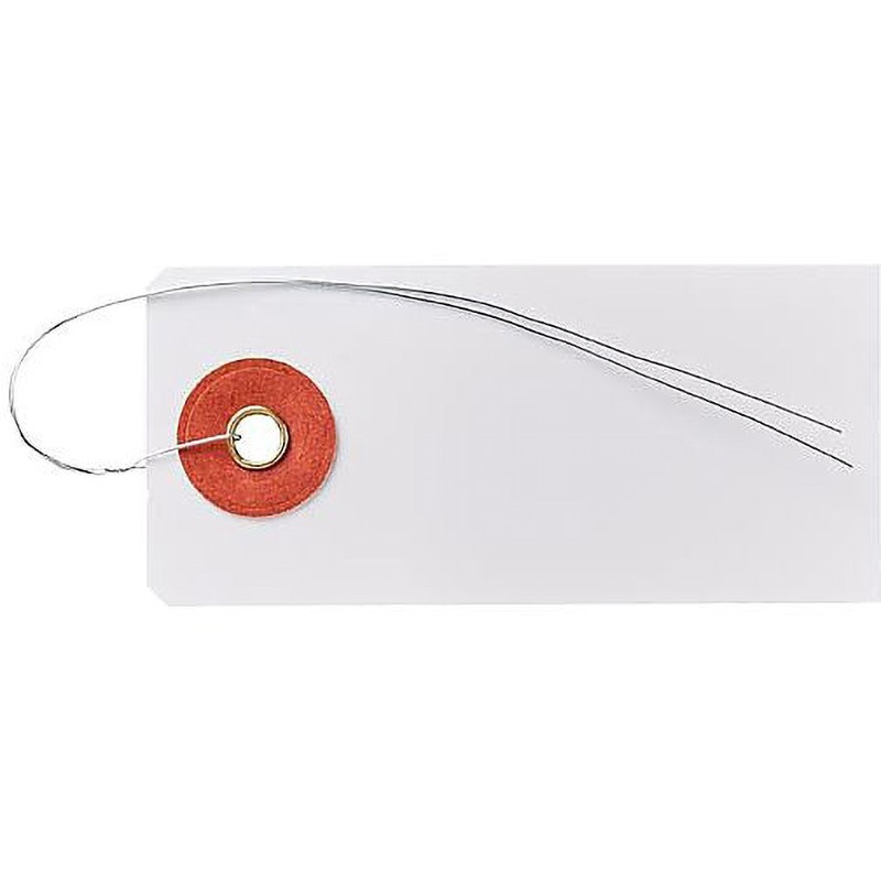 ユポ ハトメ付き荷札 99999シリーズ キングコーポレーション 針金荷札