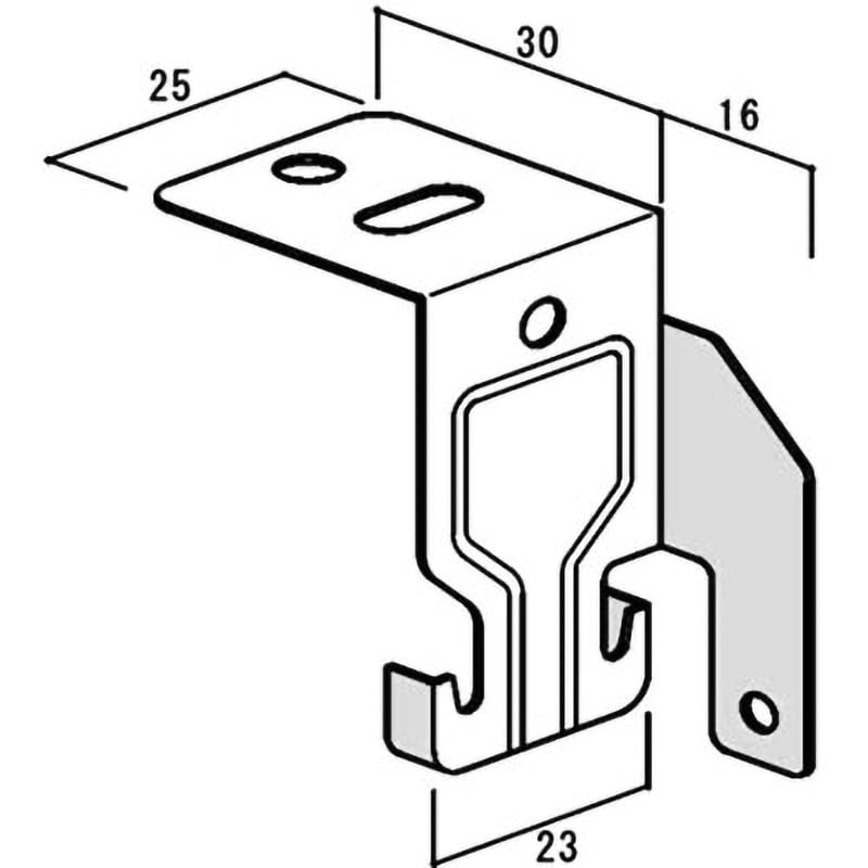 C-005-S6 天井耐震補強無溶接金具MCSクリップ サンユー 板厚0.6mm 1箱(1000個) C-005-S6 - 【通販モノタロウ】