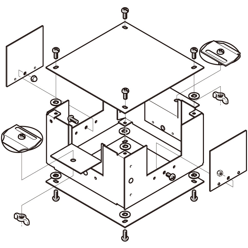 DBTJ3F ジャンクションボックス(取付自在タイプ) 1個 ネグロス電工 【通販モノタロウ】