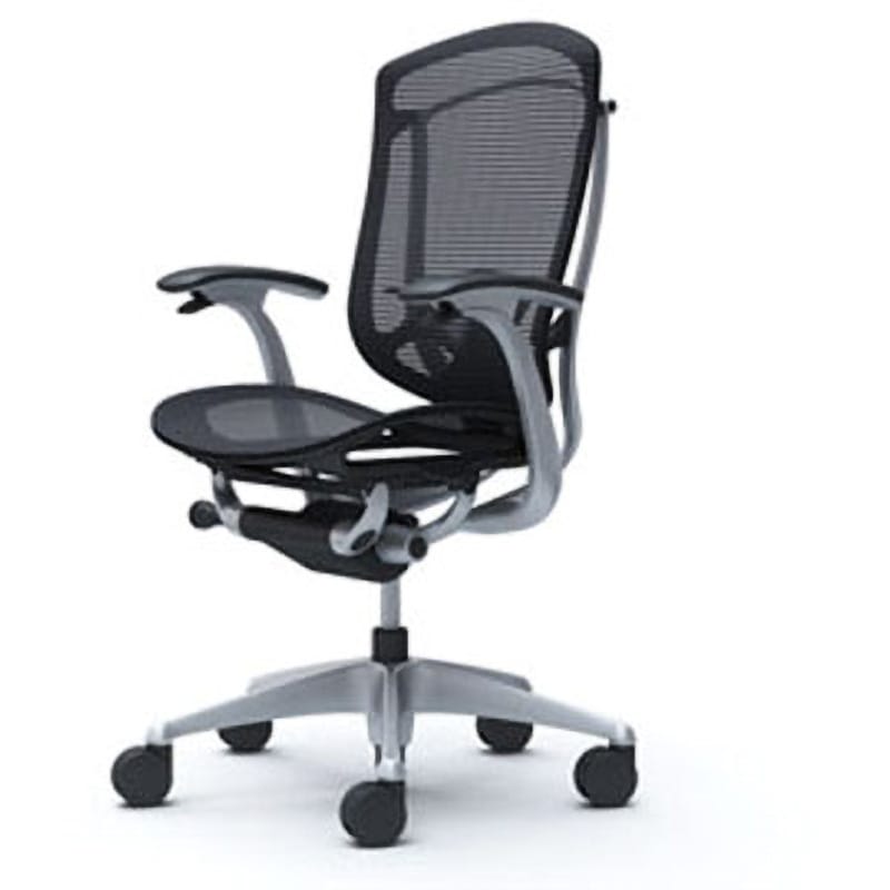 CC41GS FPG1 オカムラ コンテッサ セコンダ 固定肘 座メッシュ ブラック 1脚 (メーカー直送) オカムラ コンテッサ セコンダ CC41GS CC41YS ハイバック フレーム:SVボディ:BK座:メッシュ デザインアーム 固定肘  ランバーサポート付