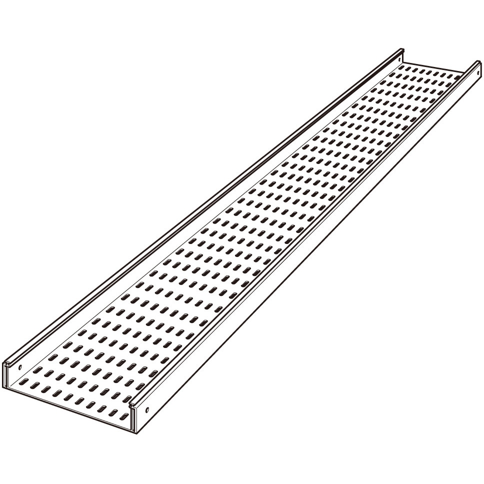 直線ラック(一段) ネグロス電工 直線ケーブルラック 【通販モノタロウ】