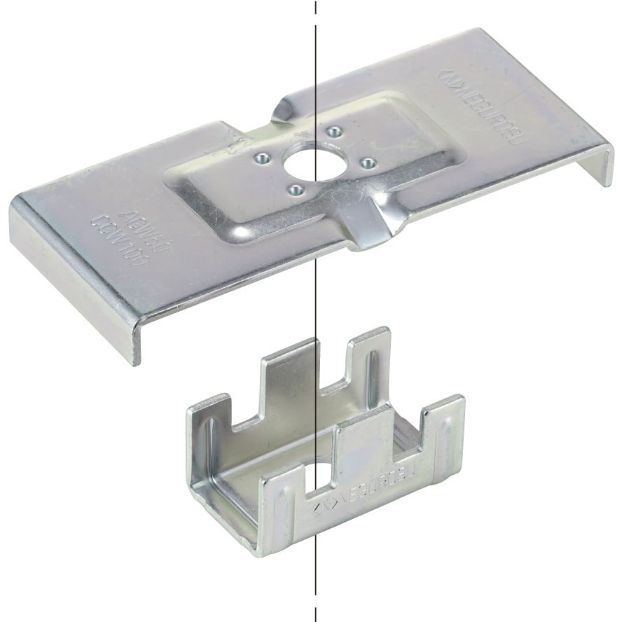 AGW50S ダブルアングル用金具 1個 ネグロス電工 【通販サイトMonotaRO】