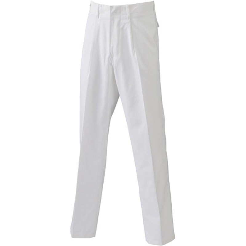 男性ズボン 帯電防止 ホワイト SunDisk(ソルディ) サイズM - 【通販