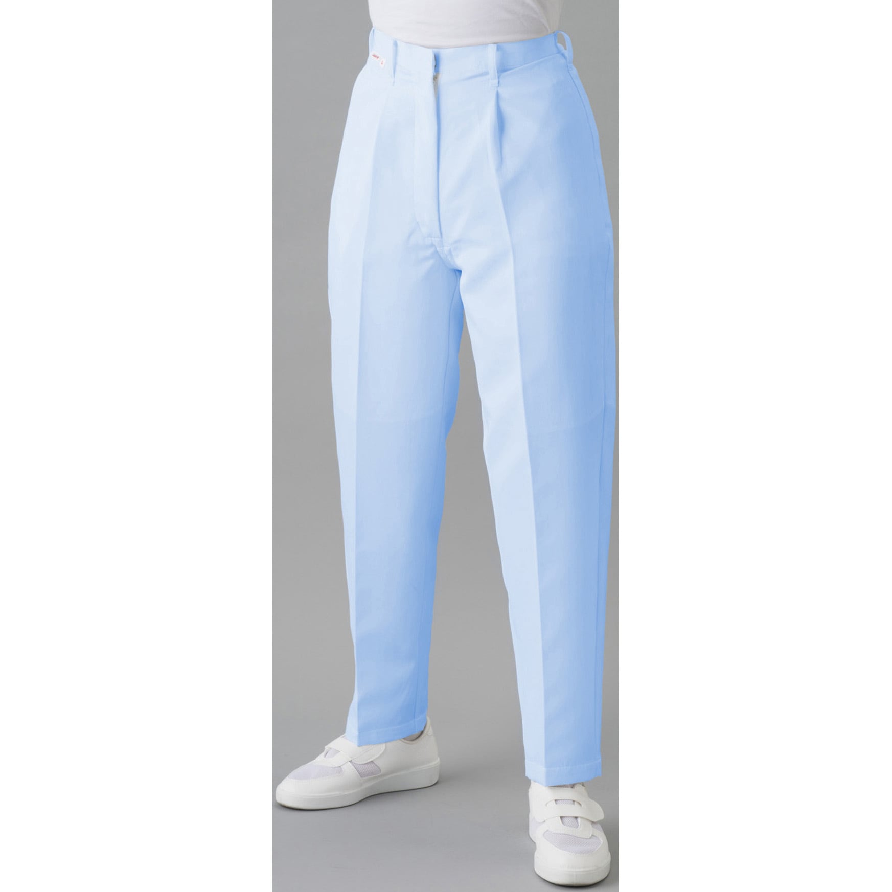 JA351B-02 3L クリーンパンツ 女性用 JA351Bシリーズ 東洋リントフリー 青色 サイズ3L