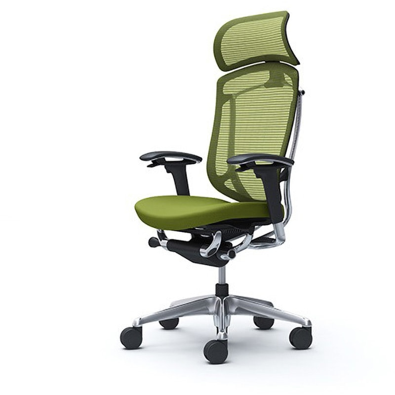 CC87BR FPC5 コンテッサセコンダ オフィスチェア(可動肘・座クッション)(5本脚/エクストラハイバック) 1脚 オカムラ(岡村製作所) 【通販モノタロウ】