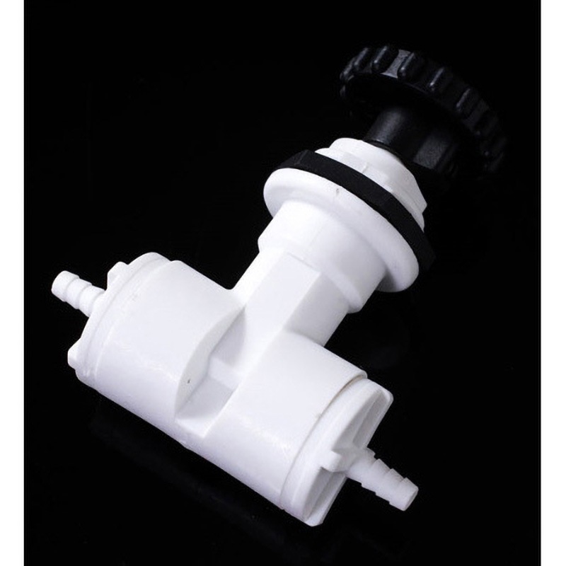 IMPN102 PP隔壁ニードルバルブ アズワン 適合チューブ内径4(1/8")mm 1個 IMPN102