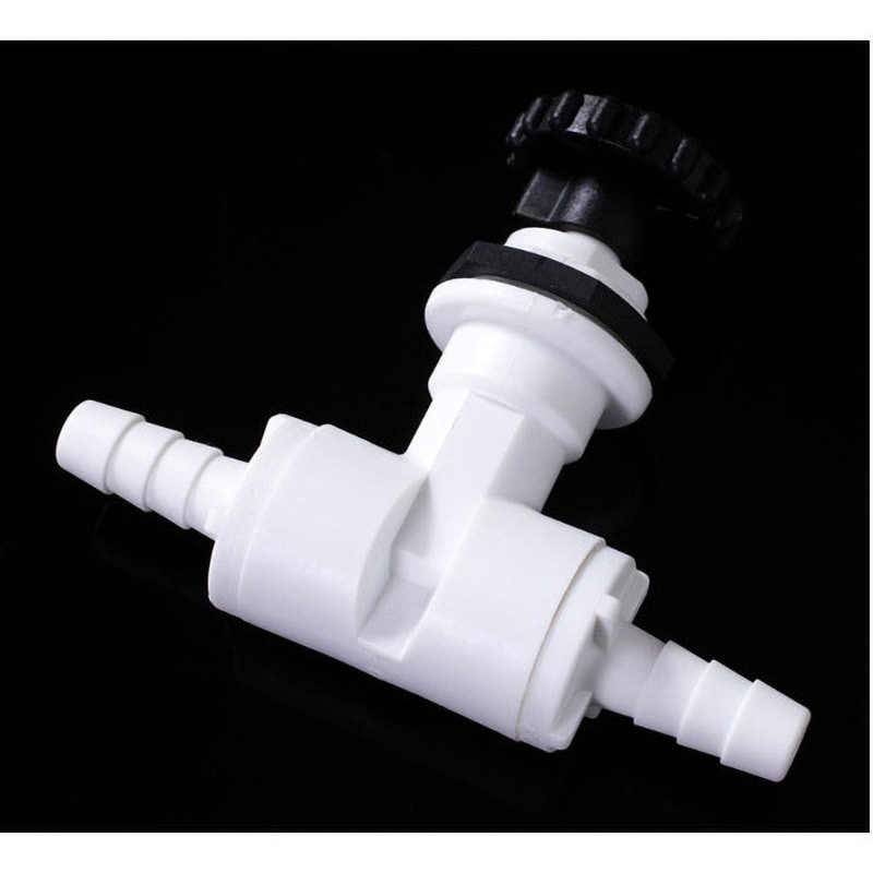 IMPN105 PP隔壁ニードルバルブ アズワン 適合チューブ内径8(5/16")mm 1個 IMPN105