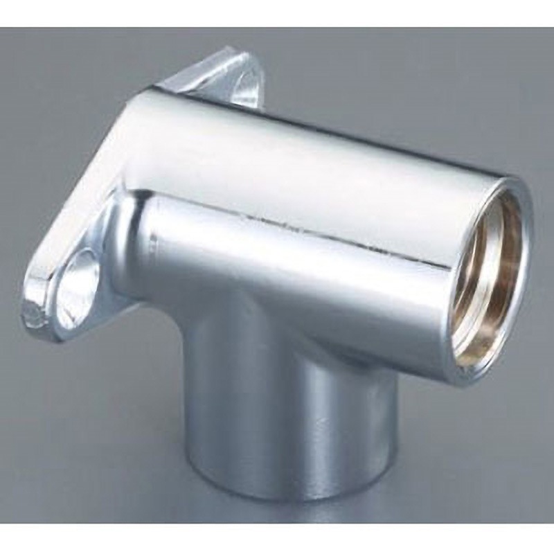 クロームメッキ L字型水栓 1/2インチ EA432MS-113B 座付水栓エルボ クロムメッキ Rp1/2