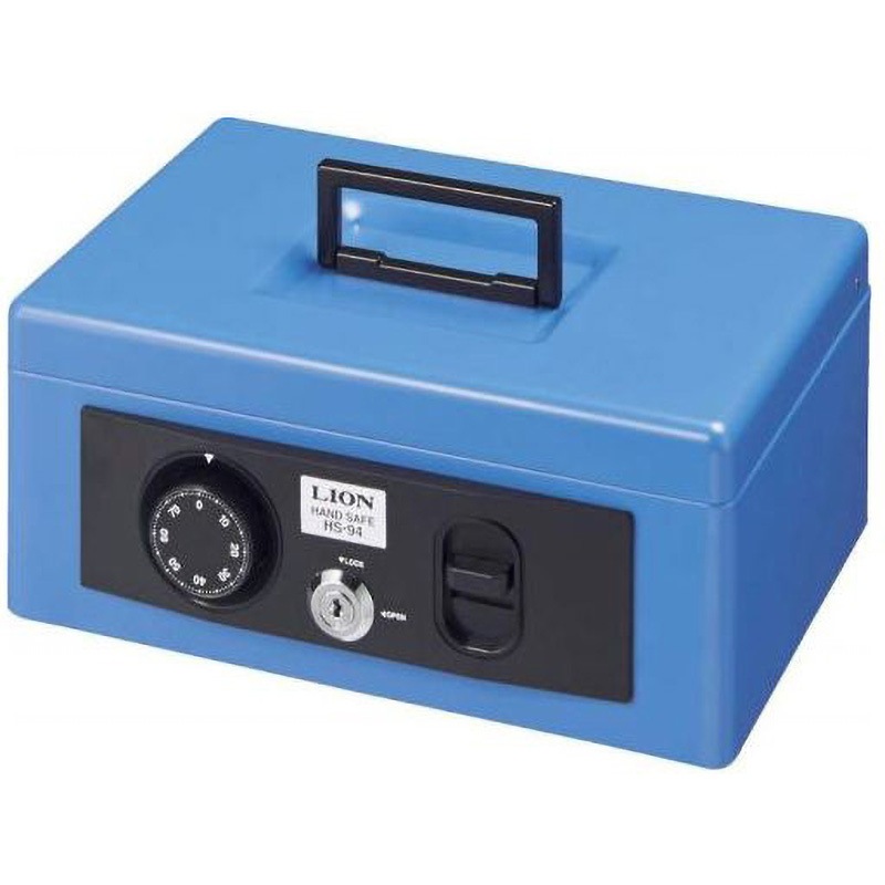EA961KA-4 手提げ金庫 ブルー EA961KAシリーズ 1台 エスコ 【通販モノタロウ】