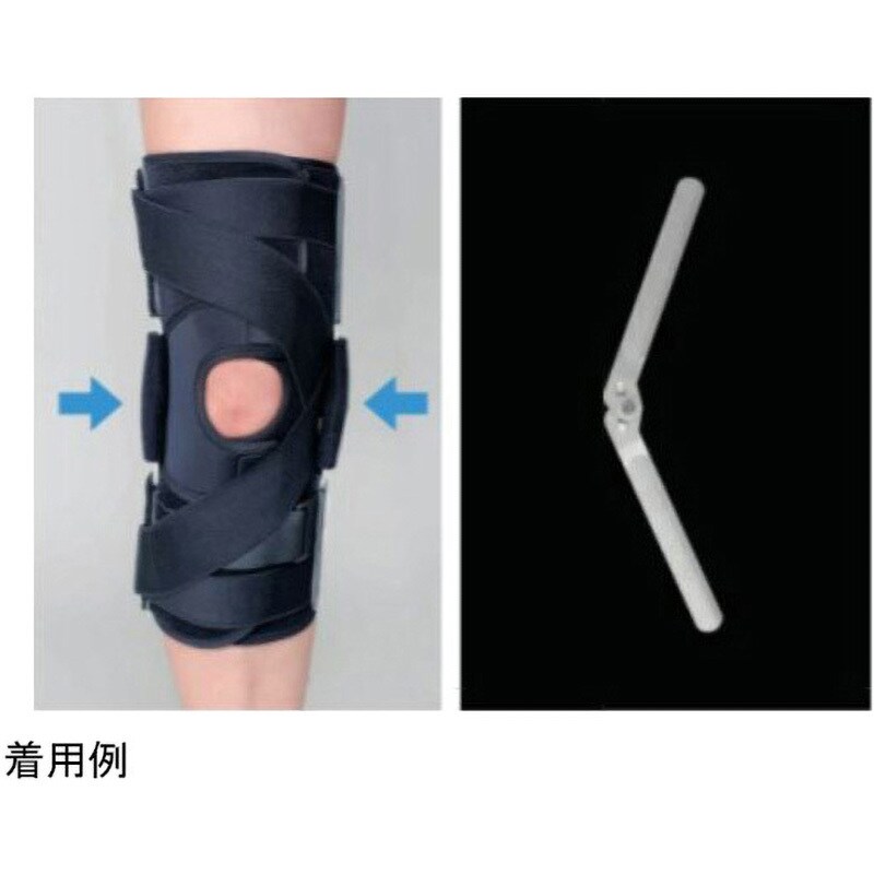 膝関節用サポーター エクスエイド ニーMCL&LCL 右 サイズM