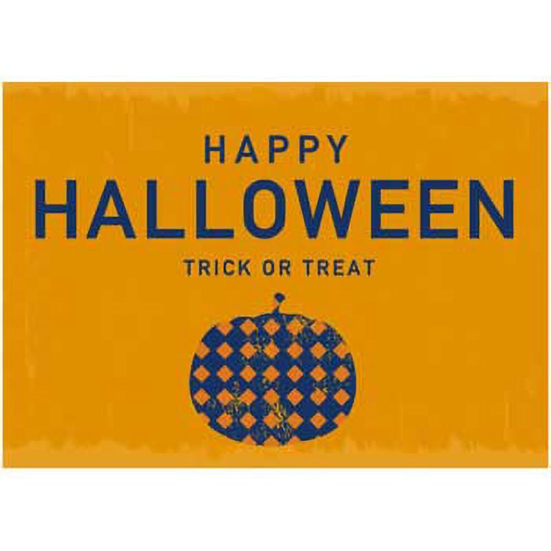 C-1-h-00016 キャラクター ハロウィン(かぼちゃ オレンジ) ポップ・ポスター おしゃれEXPO サイズB0  C-1-h-00016 5,948円