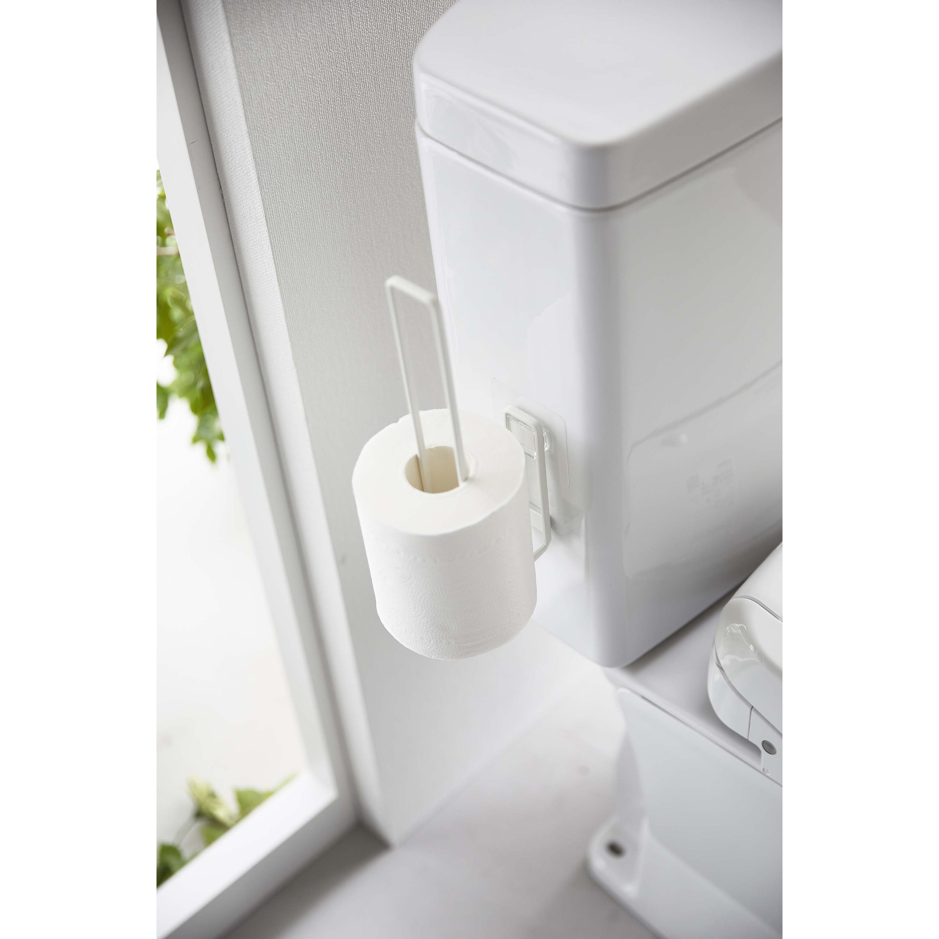 トイレットペーパーホルダー トイレットペーパーホルダー ダブル ren ステンレス シルバー