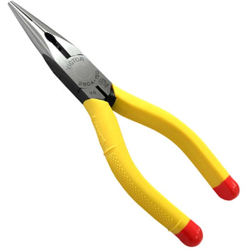 280A-150 ラジオペンチ・皮剥穴付(成型カバー付) VICTOR(花園工具