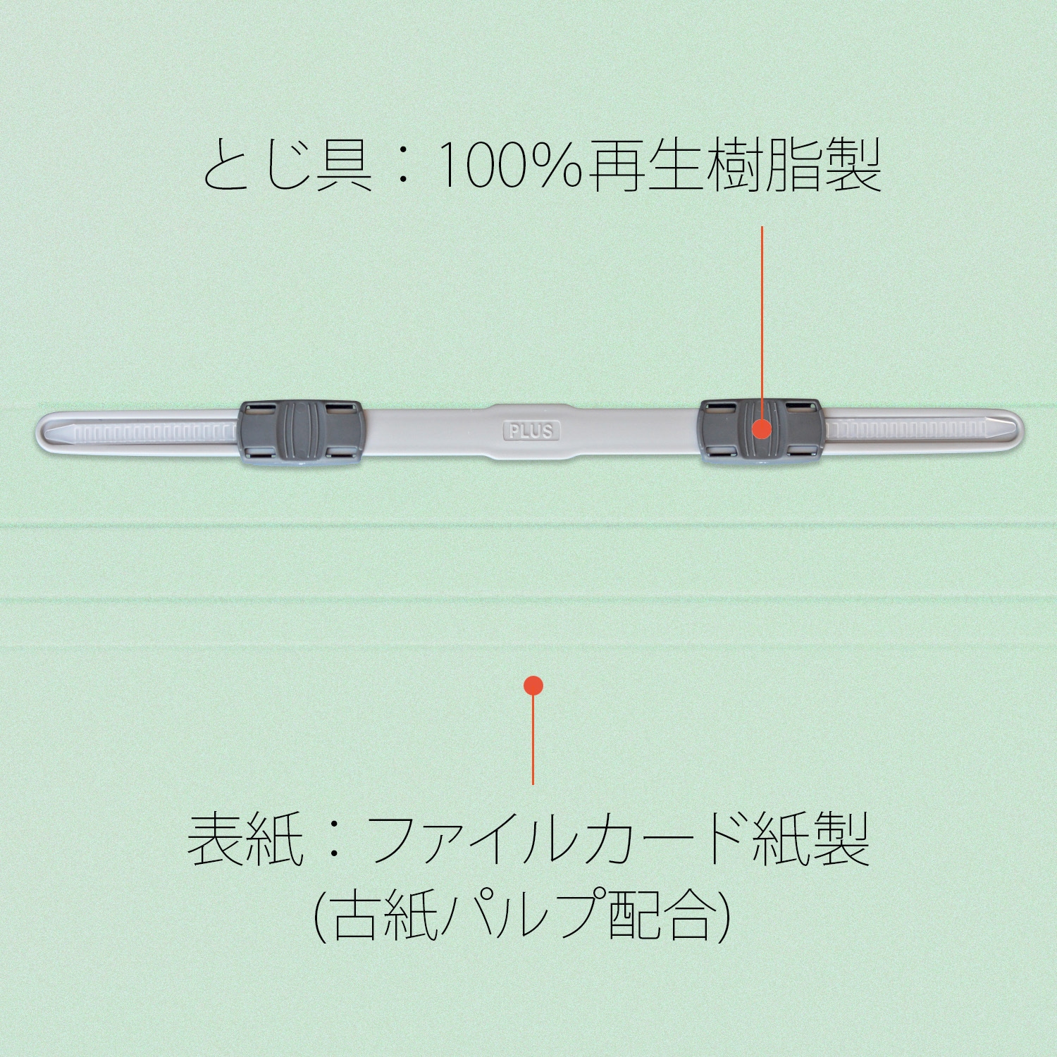 専用出品。 No.021E(79355) エコノミーフラットファイル PLUS(プラス)[文具] タテ