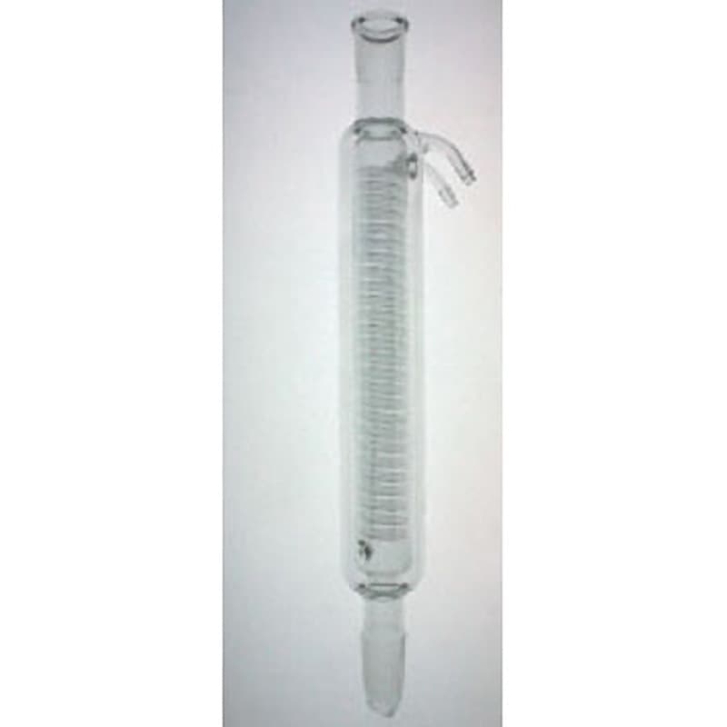 3453-300-3L-5 二重管冷却器 透明摺り 1本 TGK(東京硝子器械) 【通販モノタロウ】