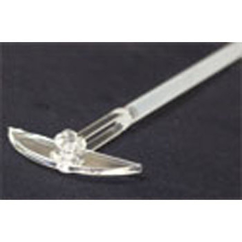 3362-8/60 撹拌棒 摺有 半月型 1本 TGK(東京硝子器械) 【通販モノタロウ】撹拌・粉砕・混合関連