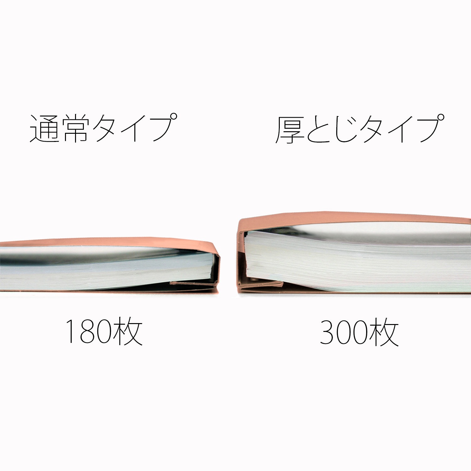No.042NW(88398) フラットファイル 厚とじ300 ノンステッチ PLUS