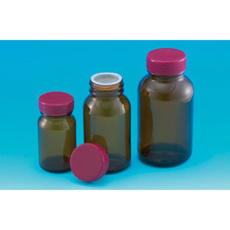 規格瓶 茶 赤Cap栓付 TGK(東京硝子器械) 14mL  1箱(600本) 24,461円