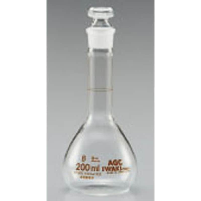 5670FK500S メスフラスコ 短型 TGK(東京硝子器械) 透明色 500mL